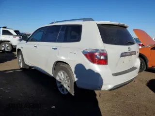 2010 Toyota Highlander Hybrid with VIN JTEBW3EH5A2038655, listed as a Copart auction lot 88316875 with 217,738 mi miles and Salvage Title. Bid and sale history available at carsss.com. Image 2.