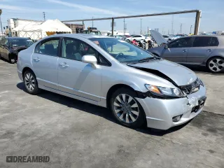 2010 Honda Civic Sdn EX with VIN 2HGFA1F88AH550958, listed as a Copart auction lot 50731575 with 128,396 mi miles and Salvage Title. Bid and sale history available at carsss.com. Image 4.