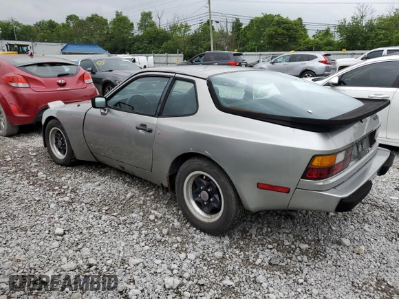 1983 Porsche 944 с VIN WP0AA0948DN453105, выставлен на аукционе Copart как лот 58870185 с пробегом 96 753 миль миль и Чистый • Clean title. История ставок и продаж доступна на DreamBid. Изображение 2.
