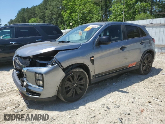 2020 Mitsubishi Outlander ES with VIN JA4AP3AU2LU030692, listed as a Copart auction lot 57047345 with 78,396 mi miles and Salvage title. Bid and sale history available at DreamBid. Image 1.