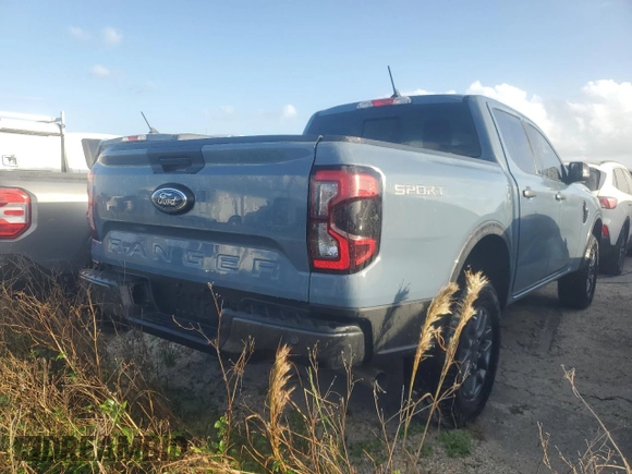 2024 Ford Ranger XLT with VIN 1FTER4GH4RLE22444, listed as a Copart auction lot 75201554 with Not Provided miles and Non Repairable. Bid and sale history available at DreamBid. Image 3.