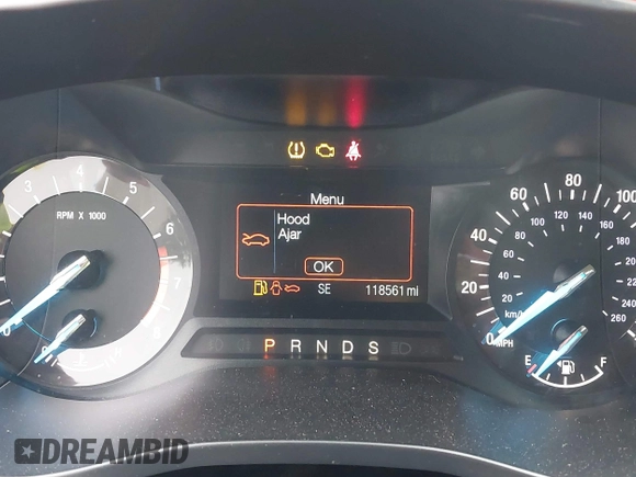 2014 Ford Fusion SE with VIN 1FA6P0HD4E5352723, listed as a IAAI auction lot 42011460 with 118,561 mi miles. Bid and sale history available at carsss.com. Image 7.