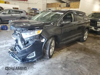 2018 Ford Edge Titanium with VIN 2FMPK4K83JBC14897, listed as a Copart auction lot 48258435 with 209,417 mi miles and Salvage Title. Bid and sale history available at carsss.com. Image 1.