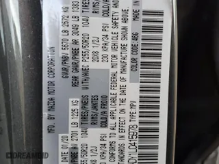 2020 Mazda CX-9 Grand Touring with VIN JM3TCADY1L0415978, listed as a Copart auction lot 42561205 with 72,667 mi miles and Salvage Title. Bid and sale history available at carsss.com. Image 15.