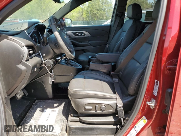 2022 Chevrolet Traverse LT Leather with VIN 1GNERHKWXNJ112857, listed as a Copart auction lot 50095814 with 25,105 mi miles. Bid and sale history available at carsss.com. Image 7.