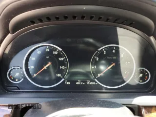 2015 BMW 7 Series 740Li xDrive with VIN WBAYF4C58FGS99363, listed as a Copart auction lot 69837154 with 115,101 mi miles and Salvage Title. Bid and sale history available at carsss.com. Image 9.