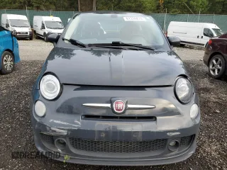 2018 FIAT 500 Pop with VIN 3C3CFFKH3JT377870, listed as a Copart auction lot 81339874 with 56,603 mi miles and Salvage Title. Bid and sale history available at carsss.com. Image 5.
