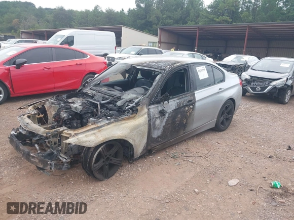 2015 BMW 3 Series 320i with VIN WBA3B1G56FNT03520, listed as a IAAI auction lot 40813367 with Not provided miles and . Bid and sale history available at DreamBid. Image 2.