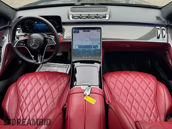 2022 Mercedes-Benz S 580 с VIN W1K6G7GB3NA129301, выставлен на аукционе Copart как лот 58742715 с пробегом 94 735 миль миль и Чистый • Clean title. История ставок и продаж доступна на DreamBid. Изображение 9.