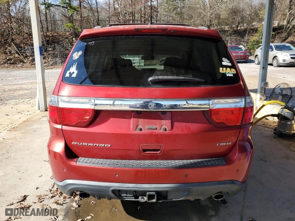 2011 Dodge Durango Crew with VIN 1D4SD4GT4BC674290, listed as a Copart auction lot 87961685 with 218,165 mi miles and Clean Title. Bid and sale history available at carsss.com. Image 6.