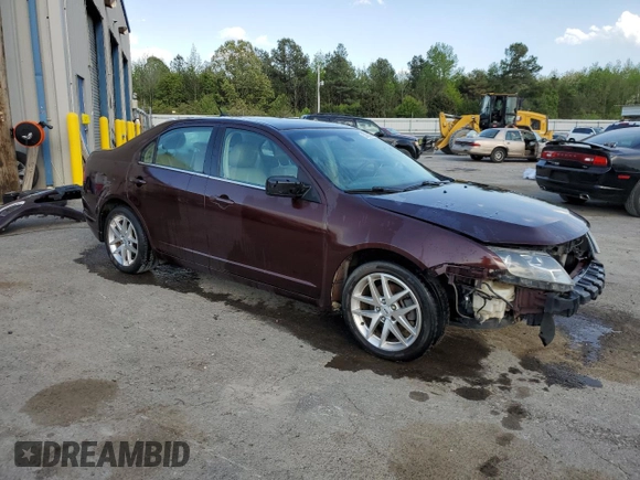 2012 Ford Fusion SEL with VIN 3FAHP0JAXCR149502, listed as a Copart auction lot 52433465 with 228,886 mi miles and Salvage Title. Bid and sale history available at DreamBid. Image 4.