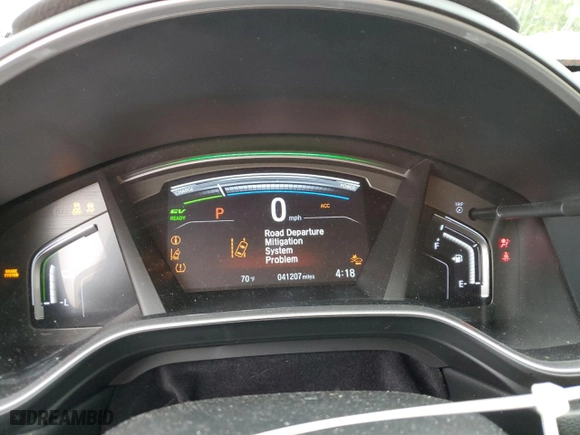 2022 Honda CR-V Hybrid Touring with VIN 5J6RT6H95NL040207, listed as a Copart auction lot 48001115 with 41,207 mi miles and Salvage Title. Bid and sale history available at carsss.com. Image 9.