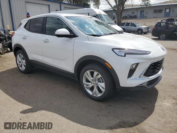 2025 Buick Encore GX Preferred with VIN KL4AMCSL0SB214859, listed as a Copart auction lot 63122365 with 576 mi miles and Clean title. Bid and sale history available at DreamBid. Image 4.