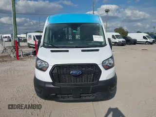 2021 Ford Transit Cargo with VIN 1FTBR1C85MKA19997, listed as a IAAI auction lot 41431285 with 61,158 mi miles and . Bid and sale history available at DreamBid. Image 12.