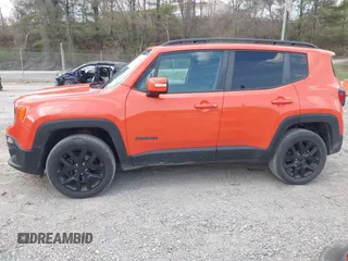 2017 Jeep Renegade Latitude with VIN ZACCJBBBXHPE65153, listed as a IAAI auction lot 41888902 with 97,221 mi miles. Bid and sale history available at carsss.com. Image 14.
