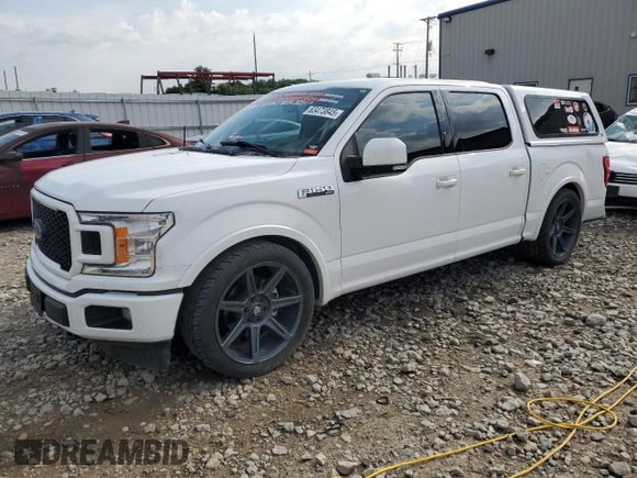 2018 Ford F-150 XL with VIN 1FTEW1E58JKC61087, listed as a Copart auction lot 63473845 with 85,351 mi miles and Clean title. Bid and sale history available at DreamBid. Image 1.
