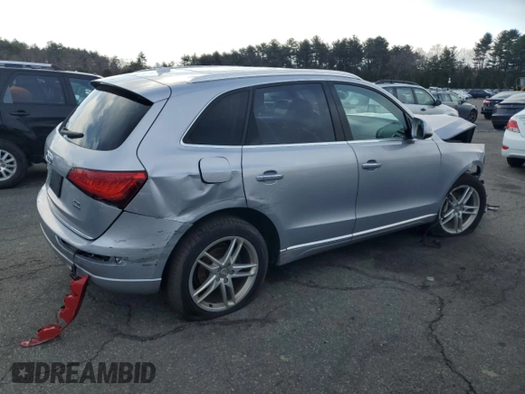 2015 Audi Q5 Premium Plus z VIN WA1LFAFP8FA100379, wystawiony jako Copart lot #49571005 z przebiegiem Nie podano mil oraz Szkody całkowita. Historia ofert i sprzedaży dostępna na DreamBid. Obrazek 3.