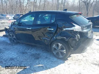 2022 Nissan LEAF SV Plus with VIN 1N4BZ1CV6NC552738, listed as a IAAI auction lot 41383500 with 44,205 mi miles and . Bid and sale history available at DreamBid. Image 3.