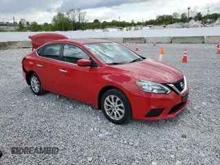 2018 Nissan Sentra S with VIN 3N1AB7AP4JY249673, listed as a Copart auction lot 55724445 with 54,161 mi miles and Salvage Title. Bid and sale history available at DreamBid. Image 4.