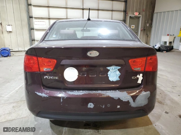 2010 Kia Forte EX with VIN KNAFU4A20A5282583, listed as a Copart auction lot 41341995 with 78,983 mi miles and Clean Title. Bid and sale history available at carsss.com. Image 6.