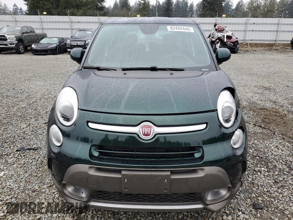 2014 FIAT 500L Trekking with VIN ZFBCFADH7EZ019538, listed as a Copart auction lot 82494444 with 18,550 mi miles and Salvage Title. Bid and sale history available at carsss.com. Image 5.