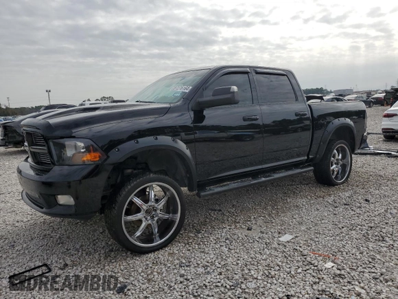 2012 Ram 1500 Sport with VIN 1C6RD7MT9CS150357, listed as a Copart auction lot 87276164 with 174,932 mi miles and Salvage Title. Bid and sale history available at carsss.com. Image 1.