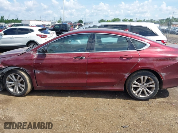 2015 Chrysler 200 Limited z VIN 1C3CCCAB0FN606047, wystawiony jako IAAI lot #42558032 z przebiegiem 185 529 mil mil oraz . Historia ofert i sprzedaży dostępna na DreamBid. Obrazek 14.