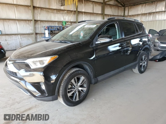 2017 Toyota RAV4 XLE with VIN 2T3WFREVXHW404951, listed as a Copart auction lot 54885355 with 126,791 mi miles and Salvage Title. Bid and sale history available at DreamBid. Image 1.