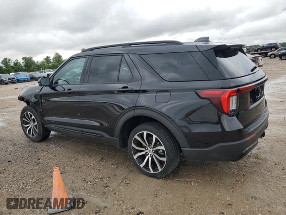2025 Ford Explorer ST-Line with VIN 1FMUK8KHXSGB31438, listed as a Copart auction lot 54352865 with 721 mi miles and Salvage Title. Bid and sale history available at carsss.com. Image 2.