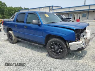 2004 Chevrolet Avalanche with VIN 3GNEC12T24G107067, listed as a Copart auction lot 59459335 with 192,437 mi miles and Salvage title. Bid and sale history available at DreamBid. Image 4.