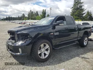 2014 Ram 1500 Sport z VIN 1C6RR7HT6ES187381, wystawiony jako Copart lot #57610805 z przebiegiem 76 007 mil mil oraz Szkoda całkowita • Salvage title. Historia ofert i sprzedaży dostępna na DreamBid. Obrazek 1.