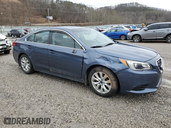 2017 Subaru Legacy Premium with VIN 4S3BNAC62H3026710, listed as a Copart auction lot 38199263 with 83,162 mi miles. Bid and sale history available at carsss.com. Image 4.