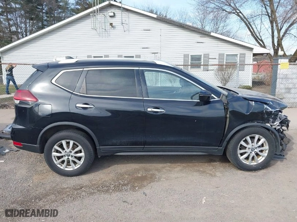 2019 Nissan Rogue SV with VIN KNMAT2MV8KP527288, listed as a IAAI auction lot 41796126 with 152544 miles. Bid and sale history available at carsss.com. Image 14.