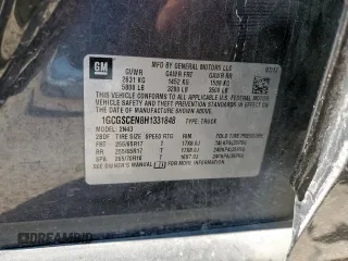 2017 Chevrolet Colorado 2WD LT with VIN 1GCGSCEN8H1331848, listed as a Copart auction lot 57828645 with 95,448 mi miles and Salvage title. Bid and sale history available at DreamBid. Image 12.