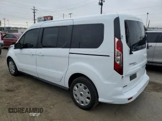 2022 Ford Transit Connect XLT with VIN NM0GS9F28N1514084, listed as a Copart auction lot 62392655 with 43,395 mi miles and Salvage title. Bid and sale history available at DreamBid. Image 2.