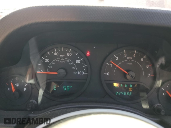 2008 Jeep Wrangler X с VIN 1J4FA24128L546924, выставлен на аукционе Copart как лот 58186175 с пробегом 224 632 миль миль и Списание • Salvage title. История ставок и продаж доступна на DreamBid. Изображение 9.