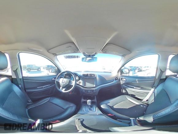 2015 Dodge Journey Crossroad with VIN 3C4PDCGG7FT614627, listed as a Copart auction lot 81808504 with 120,386 mi miles and Salvage Title. Bid and sale history available at DreamBid. Image 14.