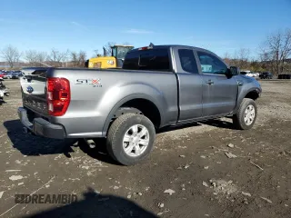 2021 Ford Ranger XL with VIN 1FTER1FH3MLD29200, listed as a Copart auction lot 82460154 with 38,096 mi miles and Salvage Title. Bid and sale history available at carsss.com. Image 3.