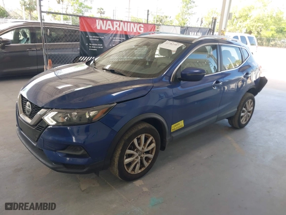 2020 Nissan Rogue Sport SV with VIN JN1BJ1CV1LW273200, listed as a IAAI auction lot 41783387 with 75,007 mi miles. Bid and sale history available at carsss.com. Image 17.