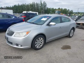 2013 Buick LaCrosse Leather with VIN 1G4GC5ER3DF258750, listed as a IAAI auction lot 42732361 with 112,379 mi miles and . Bid and sale history available at DreamBid. Image 2.