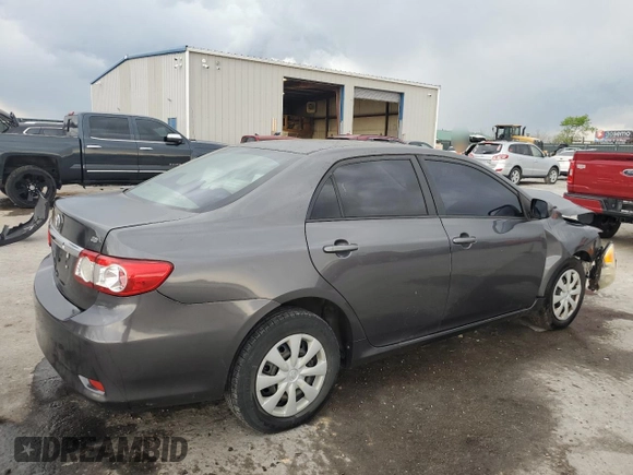 2011 Toyota Corolla L with VIN JTDBU4EE4B9136249, listed as a Copart auction lot 52439665 with 0 mi miles and Salvage Title. Bid and sale history available at carsss.com. Image 3.