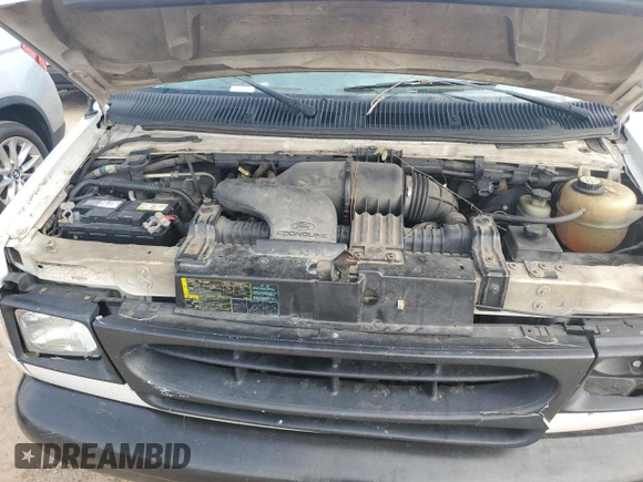 2002 Ford Econoline Cargo with VIN 1FTRE14292HA70997, listed as a Copart auction lot 41688235 with 249,370 mi miles and Salvage Title. Bid and sale history available at carsss.com. Image 12.