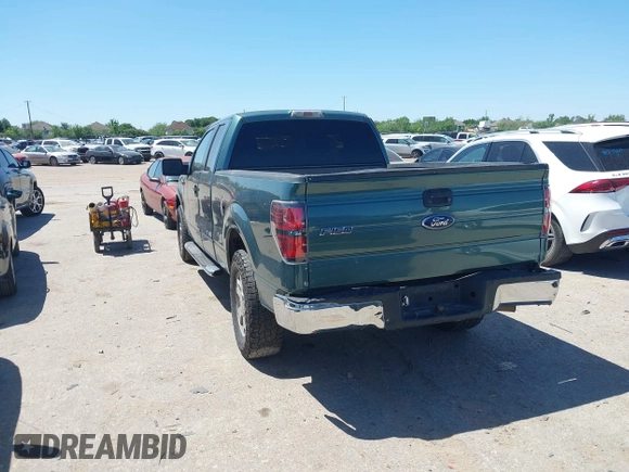 2009 Ford F-150 STX with VIN 1FTRX12869FB12033, listed as a IAAI auction lot 41962435 with 222,850 mi miles. Bid and sale history available at carsss.com. Image 3.