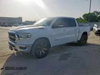 2019 Ram 1500 Big Horn with VIN 1C6SRFFT9KN538146, listed as a Copart auction lot 57605795 with 129,174 mi miles and Clean title. Bid and sale history available at DreamBid. Image 1.