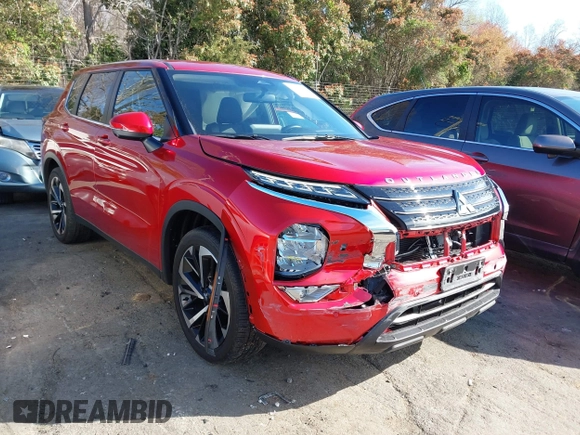 2022 Mitsubishi Outlander SE z VIN JA4J4UA80NZ048633, wystawiony jako IAAI lot #41874611 z przebiegiem 30 335 mil mil oraz . Historia ofert i sprzedaży dostępna na DreamBid. Obrazek 1.