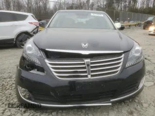 2014 Hyundai Equus Ultimate with VIN KMHGH4JH3EU076035, listed as a Copart auction lot 46129025 with 41,083 mi miles and Salvage title. Bid and sale history available at DreamBid. Image 5.