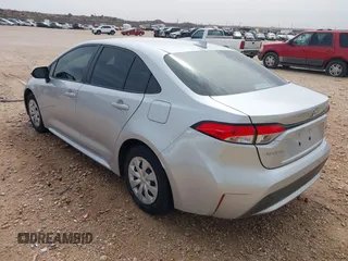 2020 Toyota Corolla L with VIN 5YFDPRAE3LP004632, listed as a IAAI auction lot 41741124 with 46,887 mi miles. Bid and sale history available at carsss.com. Image 3.