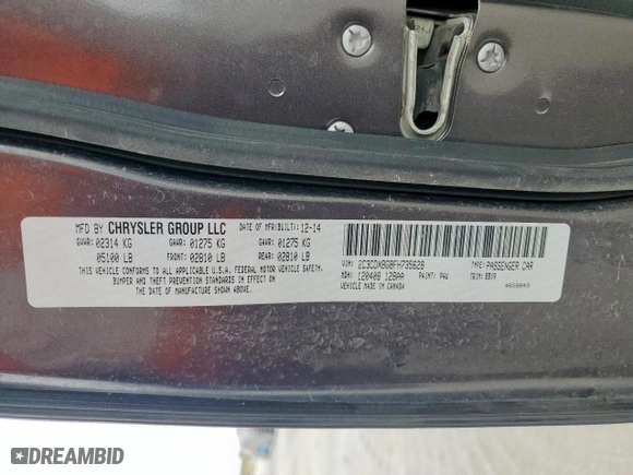 2015 Dodge Charger SE with VIN 2C3CDXBG8FH735628, listed as a Copart auction lot 53942505 with 232,859 mi miles and Clean Title. Bid and sale history available at carsss.com. Image 12.