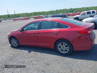 2016 Hyundai Sonata SE with VIN 5NPE24AF0GH426827, listed as a IAAI auction lot 42163411 with 120,294 mi miles and . Bid and sale history available at carsss.com. Image 14.