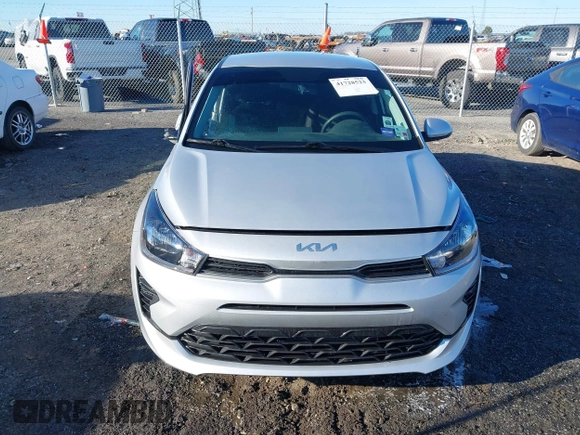 2023 Kia Rio LX with VIN 3KPA24ADXPE606463, listed as a IAAI auction lot 41728523 with 8,909 mi miles and . Bid and sale history available at DreamBid. Image 12.